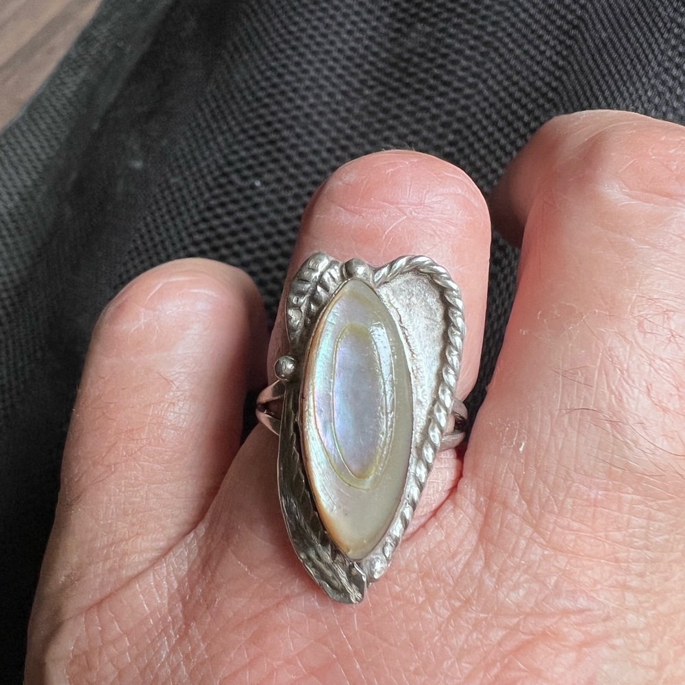 Mother of Pearl ring